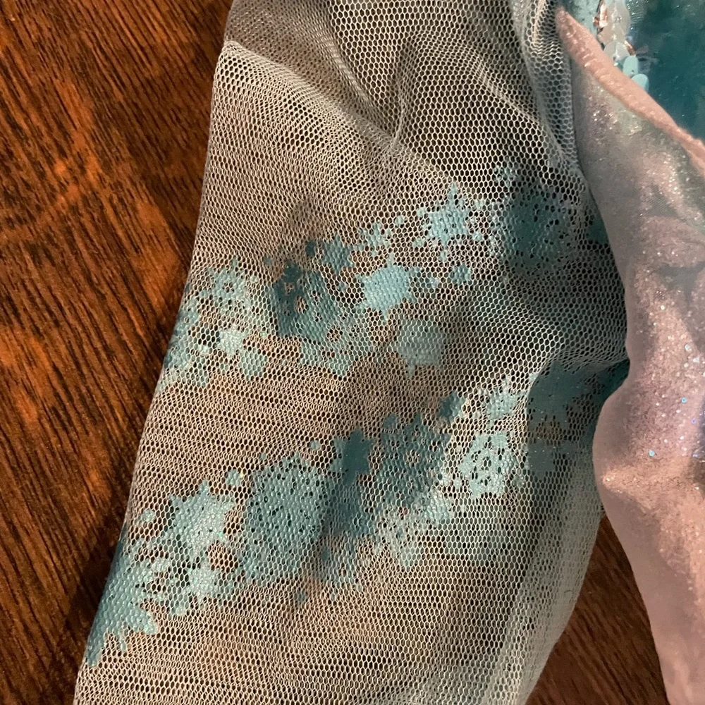 Official DISNEY Authentic Elsa Dress Kids 9/10 - Picture 5 of 10